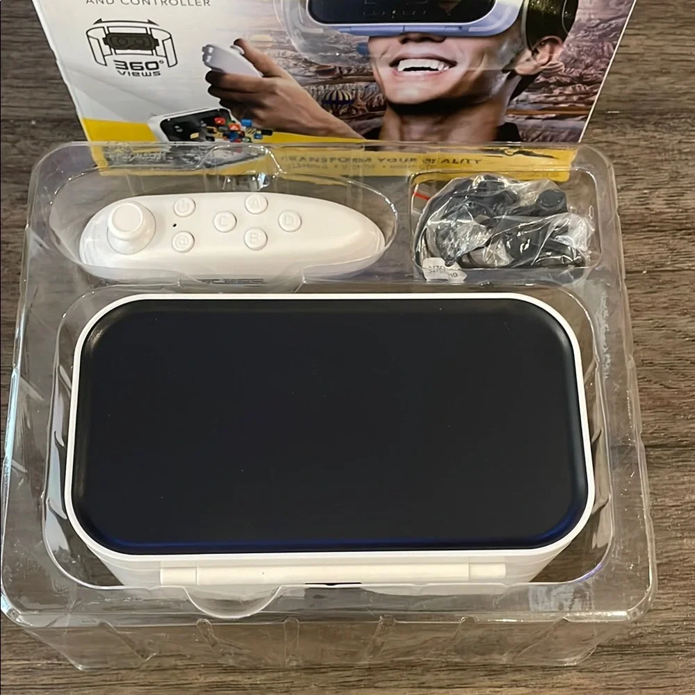 Sharper Image Virtual Reality Headset - Black